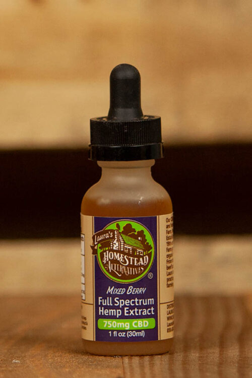 Full Spectrum CBD Oil Extract 750mg Mixed Berry