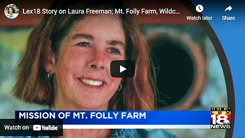 LEX18 Story on Laura Freeman and Mt. Folly Farm