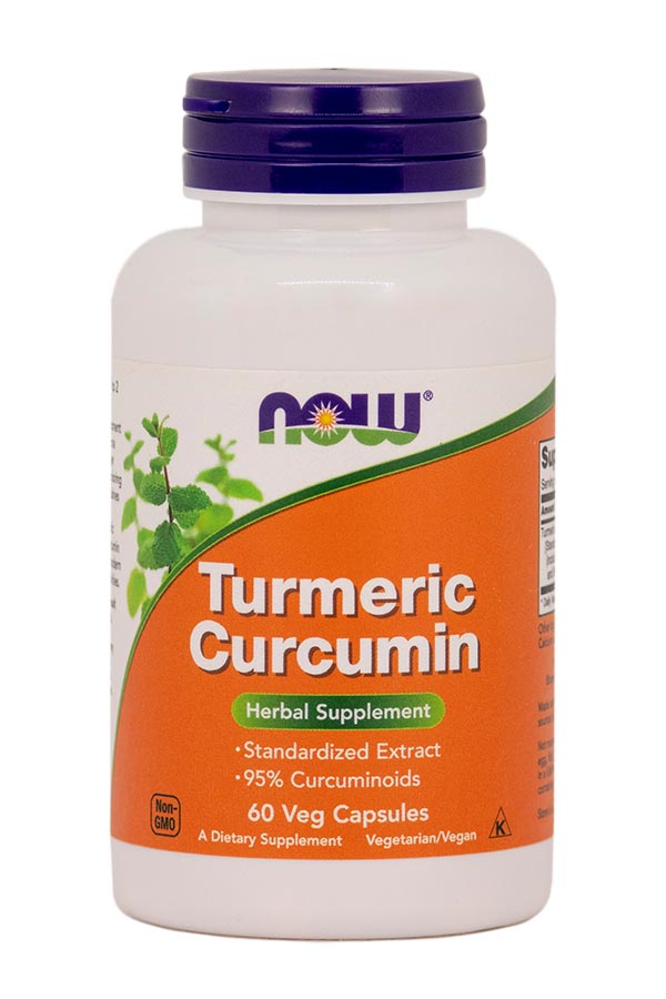 NOW Tumeric Curcumin Herbal Supplement